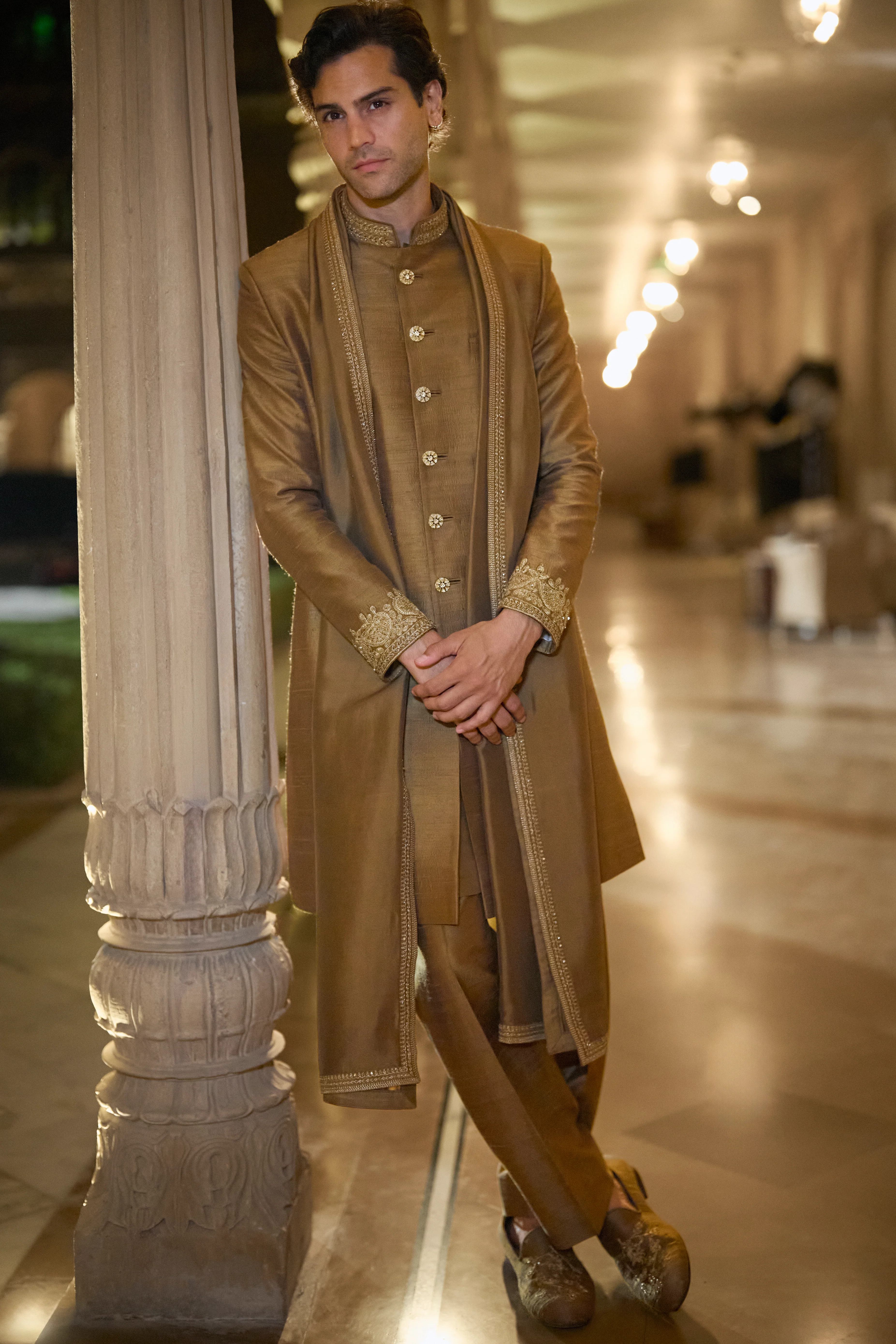 Antique Gold Loafers - Image 3