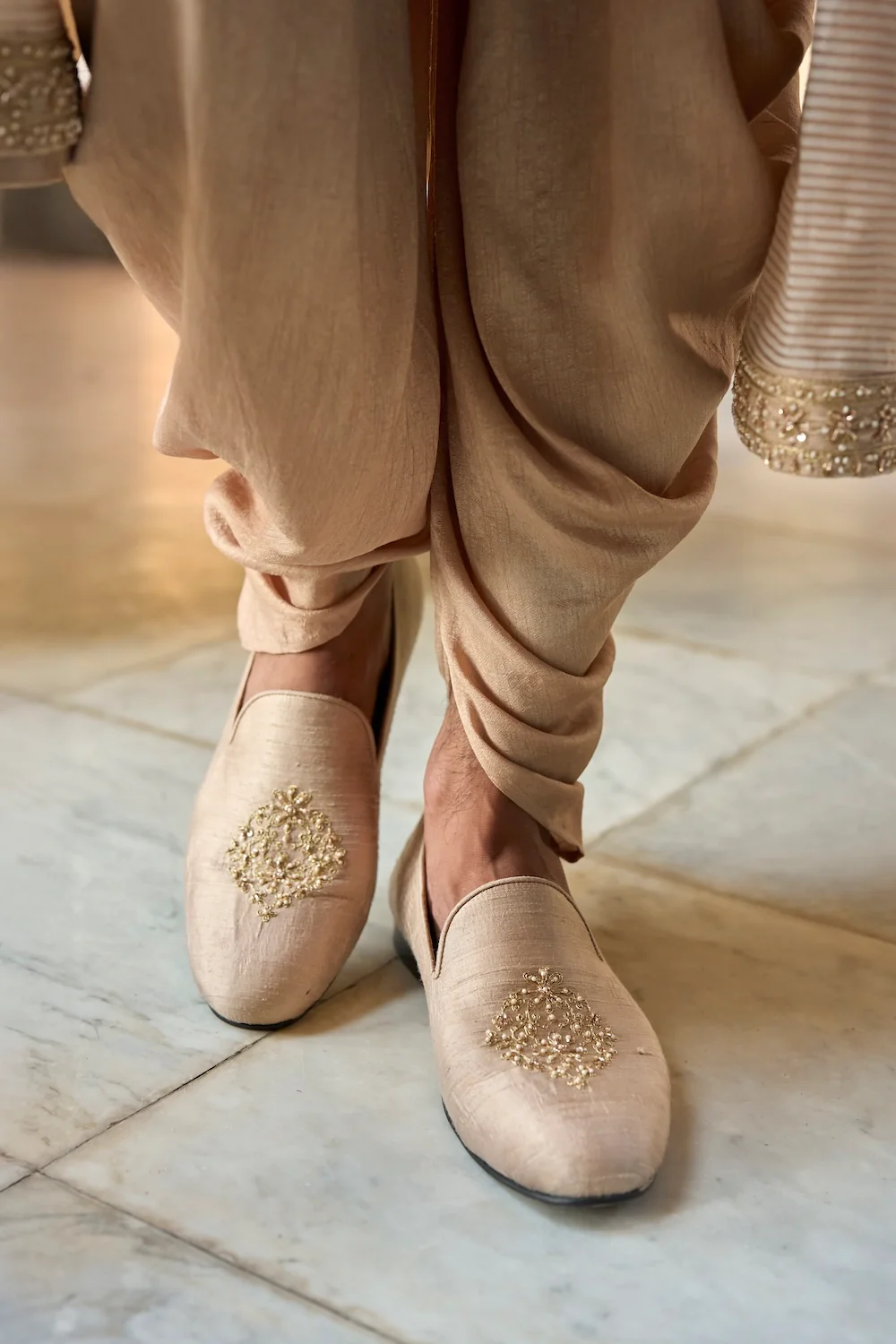 Coffee Gold Sherwani Set - Image 5