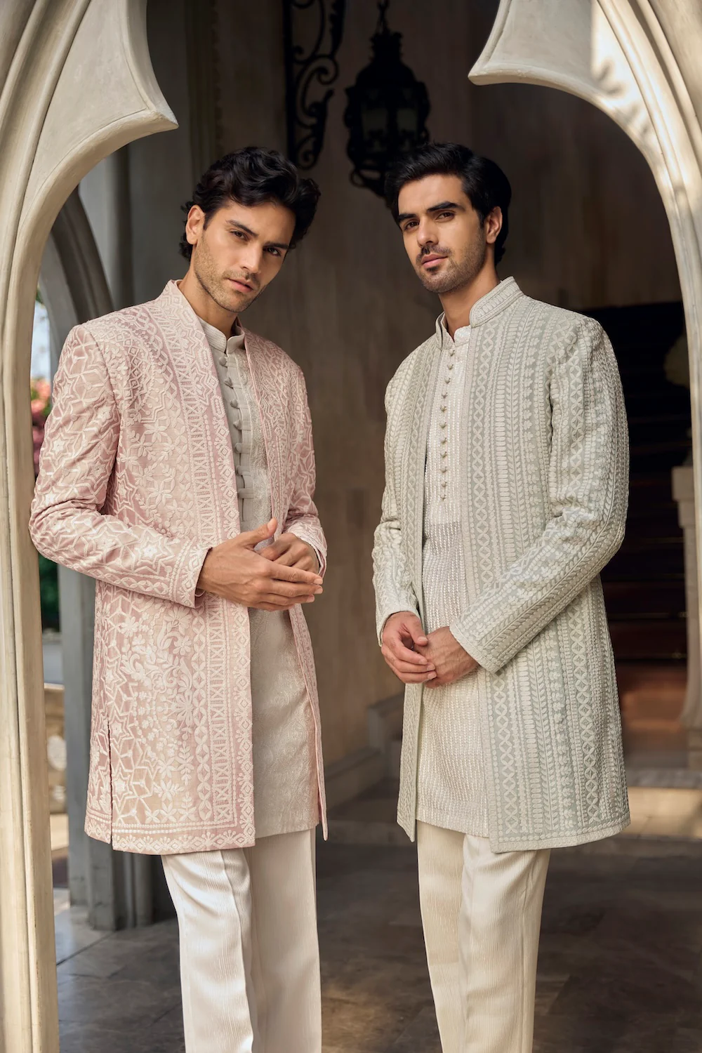 Dusty Rose Open Jacket Set - Image 4