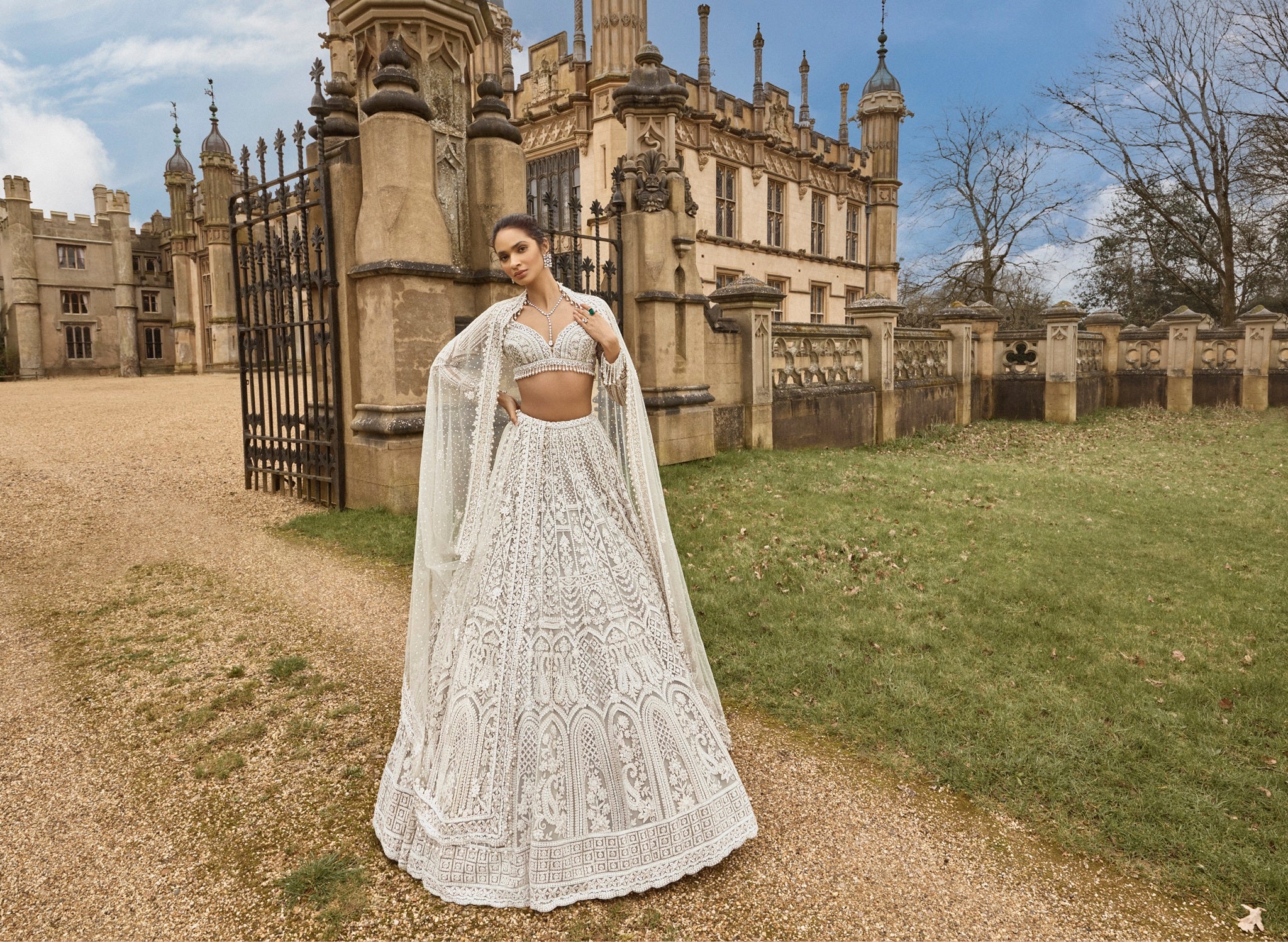 Nude Dori Lehenga Set - Image 4